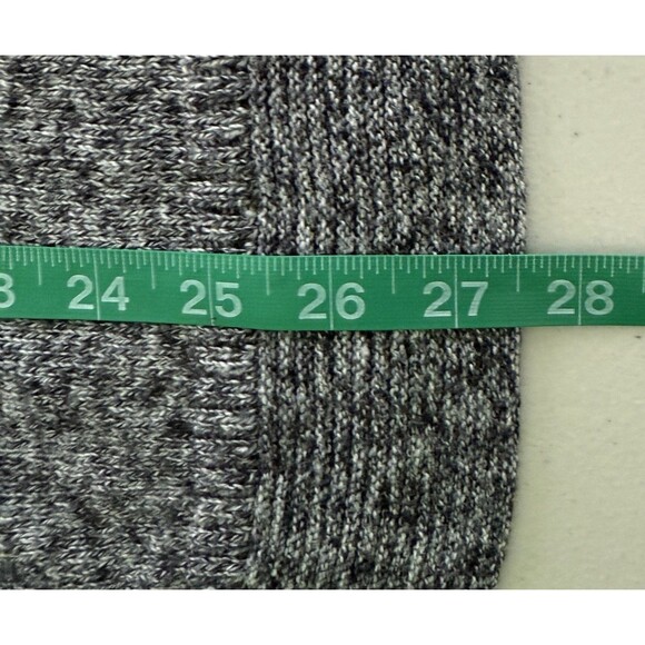 Old Navy Women's Gray Heather Knit Longline Sweater Minimalist Cozy Fall Sz Sm - Picture 8 of 8